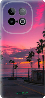 Силиконовый чехол Пальмы для Vivo iQOO Z10 Turbo - 5873u-4150 изображение 