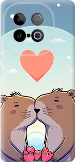 Силиконовый чехол Капибара любовь для Vivo IQOO Neo 10 5G - 6027u-3920 изображение 