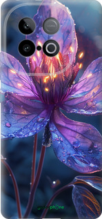 Силіконовий чехол Магічна квітка для Vivo Y300 GT 5G - 6038u-4151 изображение 