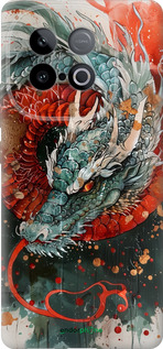 Силиконовый чехол Стихия огня для Vivo iQOO Z10 Turbo - 6101u-4150 изображение 