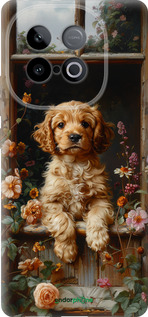 Силиконовый чехол Щенок cocker spaniel для Vivo Y300 GT 5G - 6136u-4151 изображение 