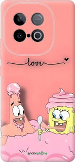Силиконовый чехол Спанч Боб для Vivo iQOO Z10 Turbo - 6282u-4150 изображение 