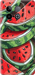 Силиконовый чехол Арбуз для Vivo IQOO Neo 10 5G - 6315u-3920 изображение 