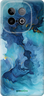 Силиконовый чехол Акварель для Vivo iQOO Z10 Turbo - 6320u-4150 изображение 