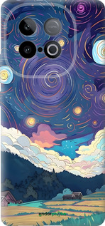 Силіконовий чехол Креативний арт для Vivo iQOO Z10 Turbo - 6322u-4150 изображение 