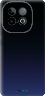 Силіконовий чехол Градієнт у темно-синьому стилі для Vivo IQOO Neo 10 5G - 6542u-3920 изображение 