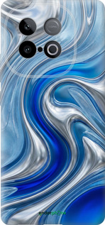 Силиконовый чехол Liquid Chrome для Vivo iQOO Z10 Turbo - 6781u-4150 изображение 