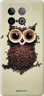 Силиконовый чехол Сова из кофе для Vivo iQOO Z10 Turbo - 777u-4150 изображение 