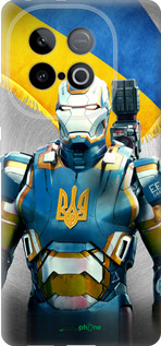 Силіконовий чехол Український кіборг  для Vivo IQOO Neo 10 5G - 980u-3920 изображение 