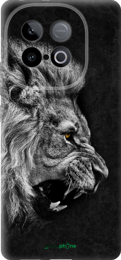 Силиконовый чехол Лев для Vivo iQOO Z10 Turbo - 1080u-4150 изображение 