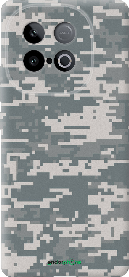 Силиконовый чехол Камуфляж для Vivo iQOO Z10 Turbo - 1085u-4150 изображение 