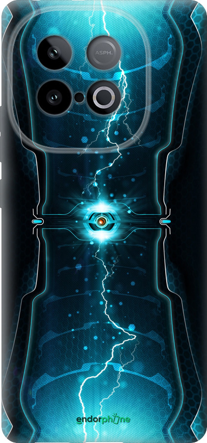 Силиконовый чехол Молнии в цилиндре для Vivo Y300 GT 5G - 120u-4151 изображение 