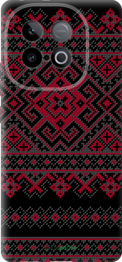 Силиконовый чехол Вышиванка 52 для Vivo IQOO Neo 10 5G - 1763u-3920 изображение 