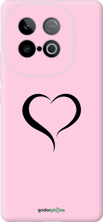 Силиконовый чехол Сердце 1 для Vivo IQOO Neo 10 5G - 4730u-3920 изображение 