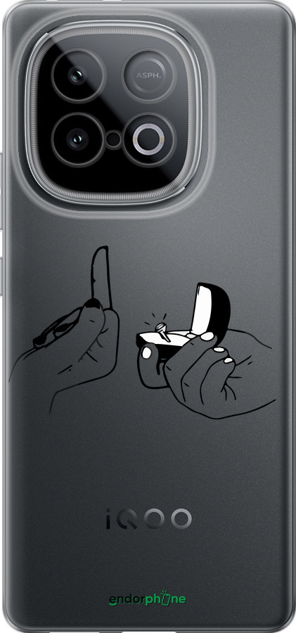 Силиконовый чехол Предложение для Vivo Y300 GT 5G - 4898u-4151 изображение 