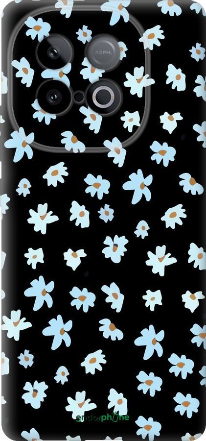 Силиконовый чехол Цветочный для Vivo Y300 GT 5G - 4900u-4151 изображение 