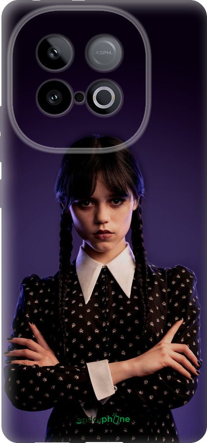 Силиконовый чехол Wednesday v3 для Vivo iQOO Z10 Turbo - 5517u-4150 изображение 