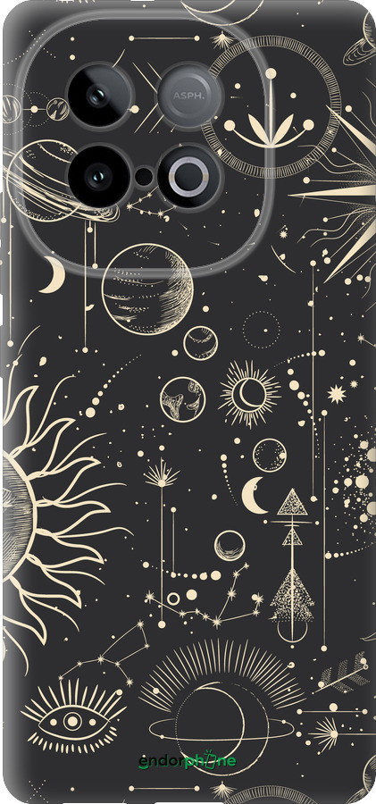 Силиконовый чехол Фаза луны для Vivo iQOO Z10 Turbo - 5605u-4150 изображение 