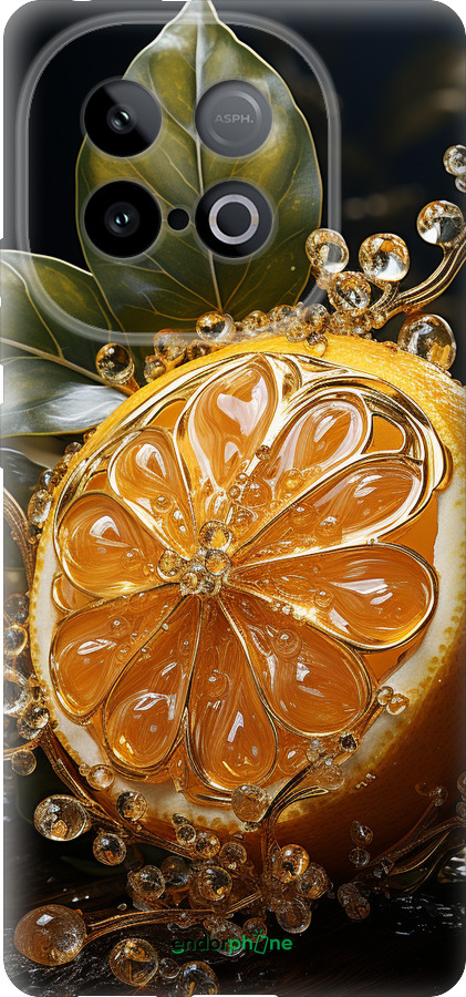 Силиконовый чехол Лимон для Vivo iQOO Z10 Turbo - 5647u-4150 изображение 