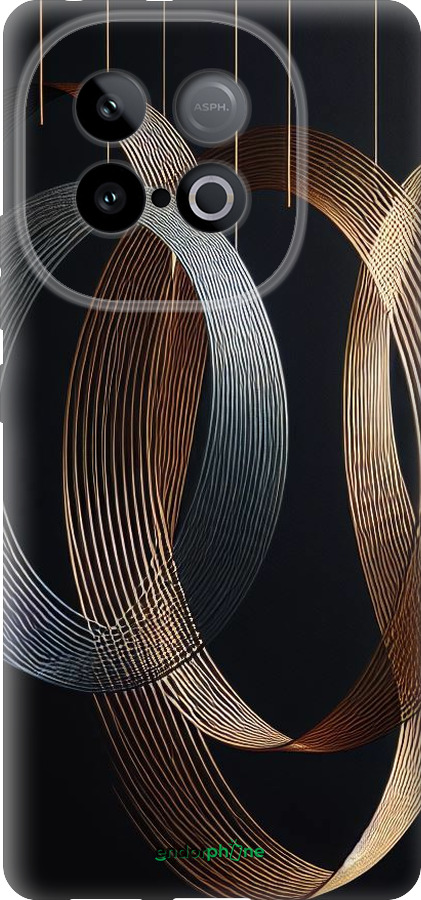 Силиконовый чехол Симфония для Vivo Y300 GT 5G - 5835u-4151 изображение 