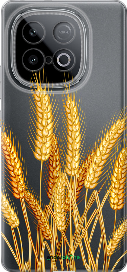 Силиконовый чехол Колоски пшеници для Vivo iQOO Z10 Turbo - 5866u-4150 изображение 