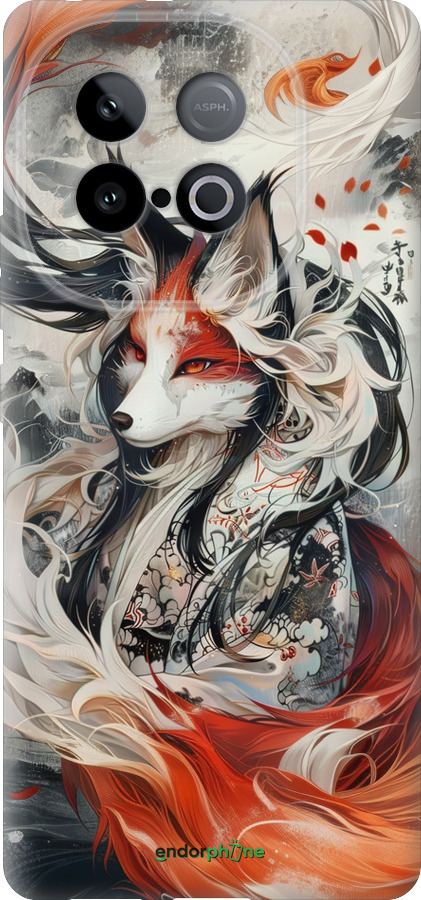 Силиконовый чехол Дух кицунэ' для Vivo iQOO Z10 Turbo - 6107u-4150 изображение 