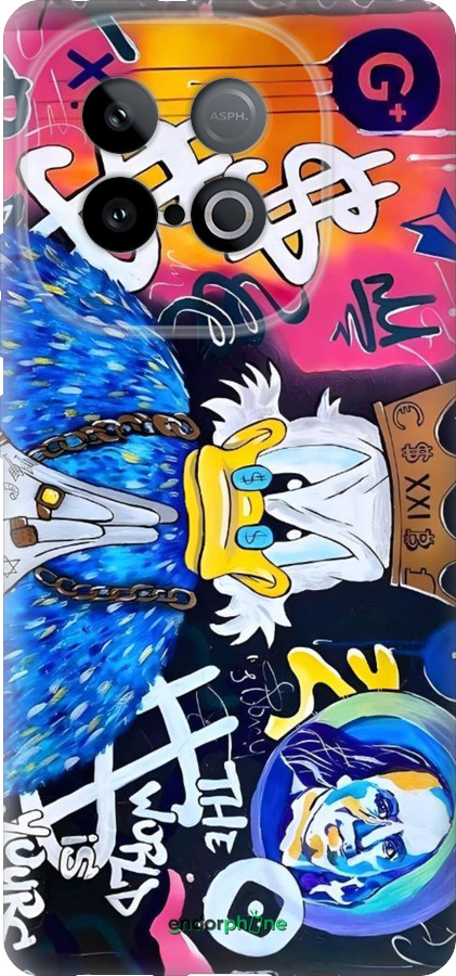 Силіконовий чехол Скрудж 2 для Vivo iQOO Z10 Turbo - 6285u-4150 изображение 