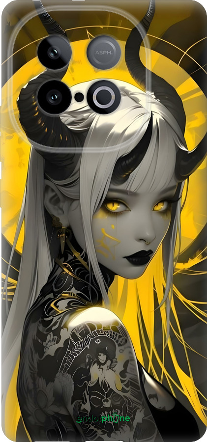 Силиконовый чехол Аниме демон 2 для Vivo Y300 GT 5G - 6309u-4151 изображение 