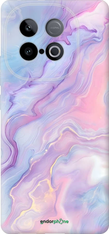 Силіконовий чехол Нежный мрамор для Vivo IQOO Neo 10 5G - 6310u-3920 изображение 