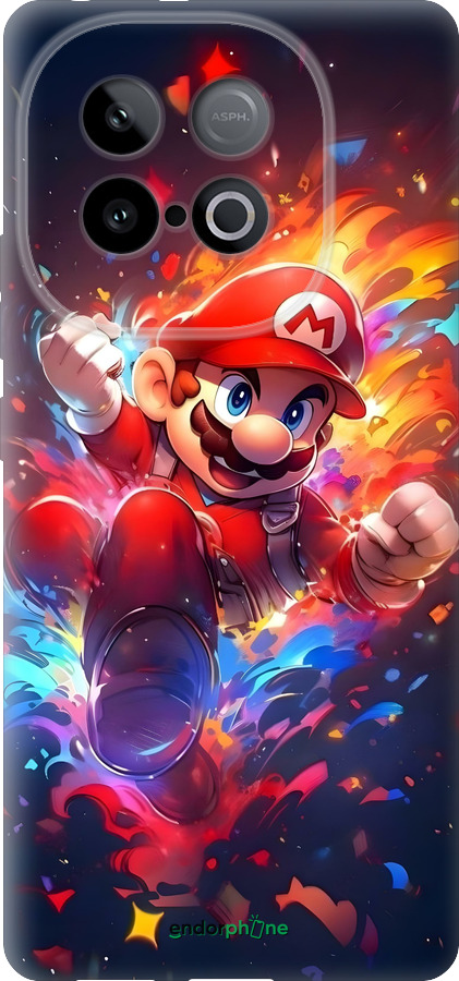 Силиконовый чехол Супер Марио для Vivo Y300 GT 5G - 6342u-4151 изображение 