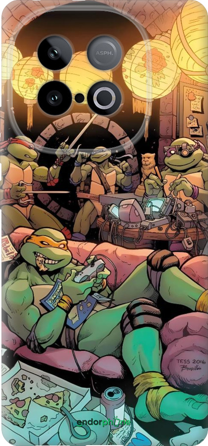 Силиконовый чехол Черепашки нинзя для Vivo IQOO Neo 10 5G - 6346u-3920 изображение 