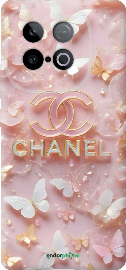 Силиконовый чехол Шанель для Vivo Y300 GT 5G - 6366u-4151 изображение 