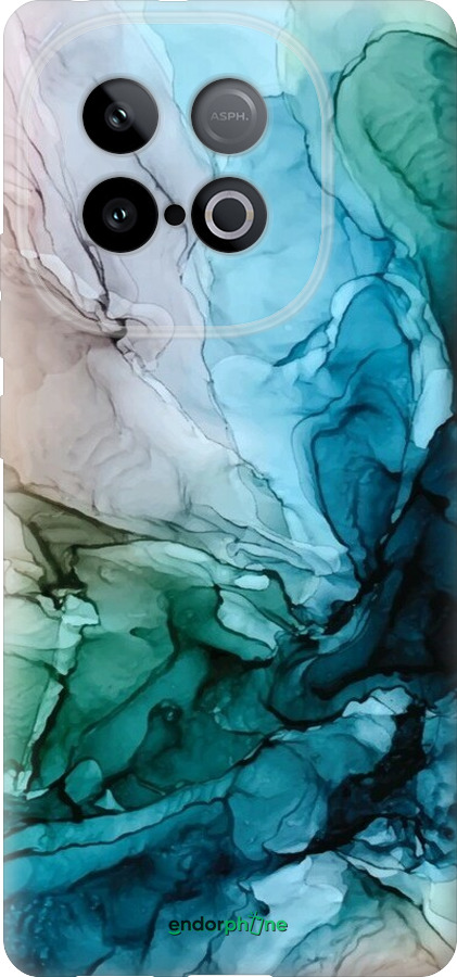 Силиконовый чехол С красочной абстрактной картиной Соленые берега для Vivo iQOO Z10 Turbo - 6405u-4150 изображение 