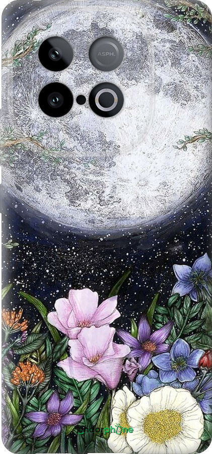 Силиконовый чехол Полночь в саду II для Vivo iQOO Z10 Turbo - 6424u-4150 изображение 
