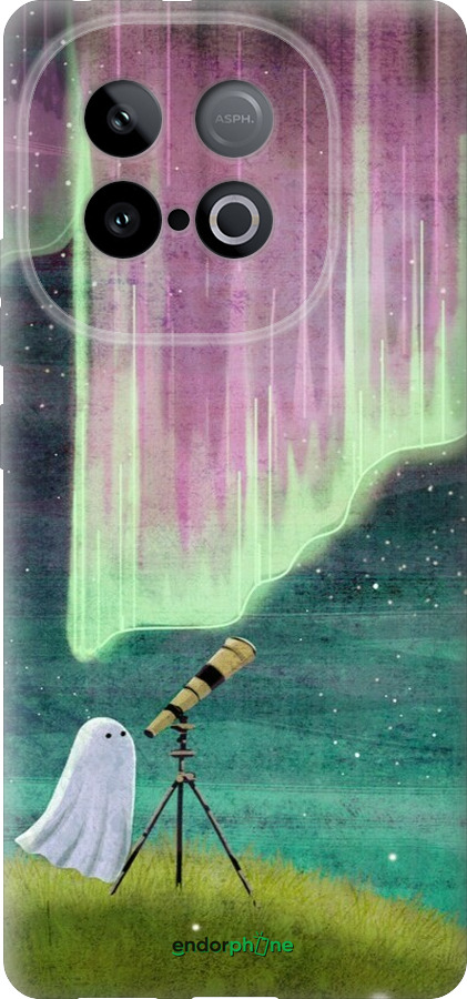 Силиконовый чехол Привидение и звезды для Vivo IQOO Neo 10 5G - 6443u-3920 изображение 