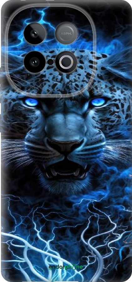 Силиконовый чехол Ледяной леопард для Vivo iQOO Z10 Turbo - 6460u-4150 изображение 