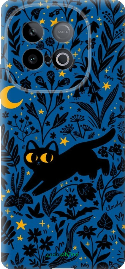 Силиконовый чехол Летняя ночь для Vivo Y300 GT 5G - 6472u-4151 изображение 