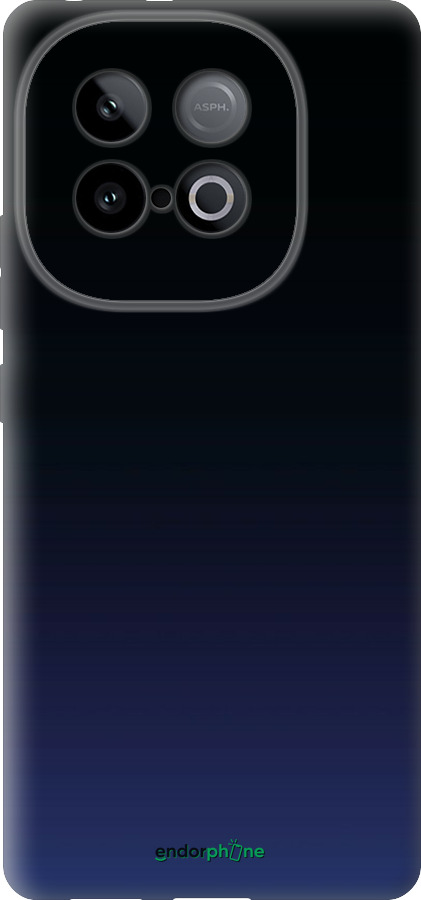 Силіконовий чехол Градієнт у темно-синьому стилі для Vivo IQOO Neo 10 5G - 6542u-3920 изображение 