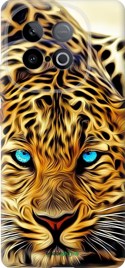 Силиконовый чехол Леопард для Vivo IQOO Neo 10 5G - 6611u-3920 изображение 