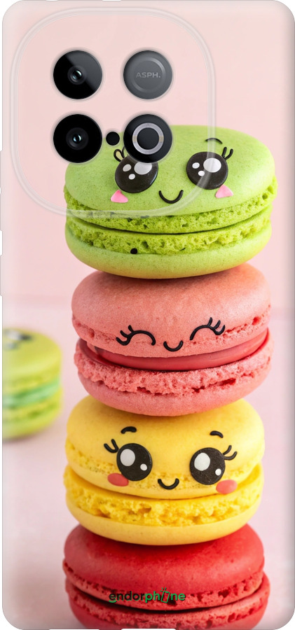 Силиконовый чехол Печенье для Vivo iQOO Z10 Turbo - 6693u-4150 изображение 