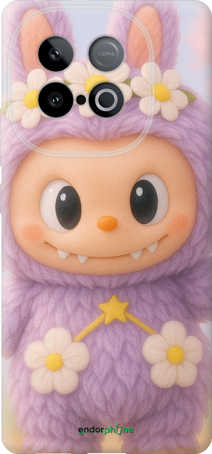 Силиконовый чехол Лабубу 1 для Vivo IQOO Neo 10 5G - 6709u-3920 изображение 