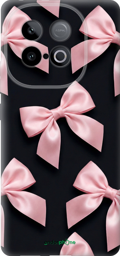 Силіконовий чехол Coquette Ribbons Dark Coquette для Vivo Y300 GT 5G - 6767u-4151 изображение 