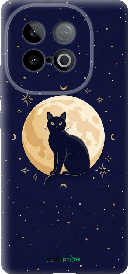 Силиконовый чехол Cute Cat Celestial/Witchy для Vivo IQOO Neo 10 5G - 6787u-3920 изображение 