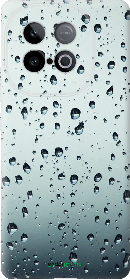 Силиконовый чехол Стекло в каплях для Vivo Y300 GT 5G - 848u-4151 изображение 