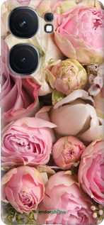 Силиконовый чехол Розы v2 для Vivo iQOO Neo9 - 2320u-3631 изображение 