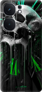 Силиконовый чехол Череп-часы для Vivo iQOO Neo9 - 4100u-3631 изображение 