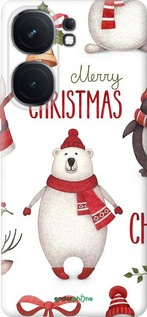 Силиконовый чехол Merry Christmas для Vivo iQOO Neo9 - 4106u-3631 изображение 