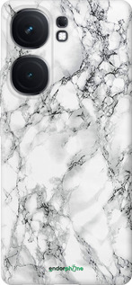 Силиконовый чехол Мрамор белый для Vivo iQOO Neo9 - 4480u-3631 изображение 