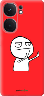 Силиконовый чехол Мем для Vivo iQOO Neo9 - 4578u-3631 изображение 