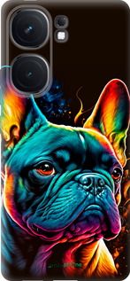 Силиконовый чехол Яркий бульдог для Vivo iQOO Neo9 - 5547u-3631 изображение 